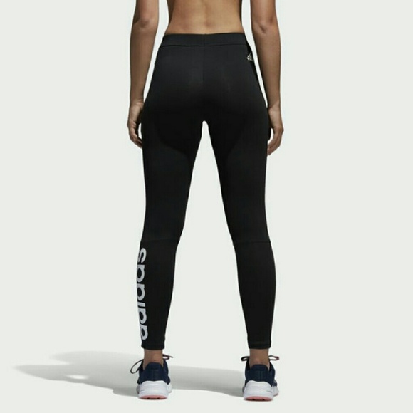 NWT Adidas Essentials linear leggings. Sz Med - Picture 4 of 8